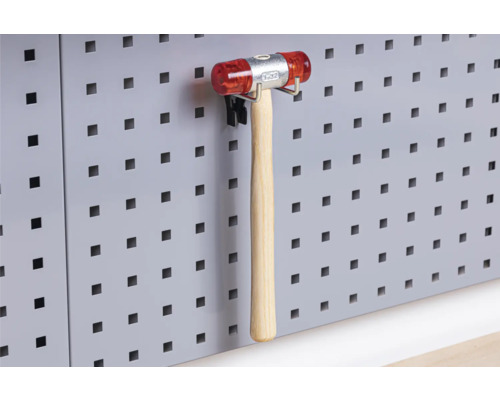Hamerhouder Industrieel 61 x 50 x 79 mm zwart, 3 st.