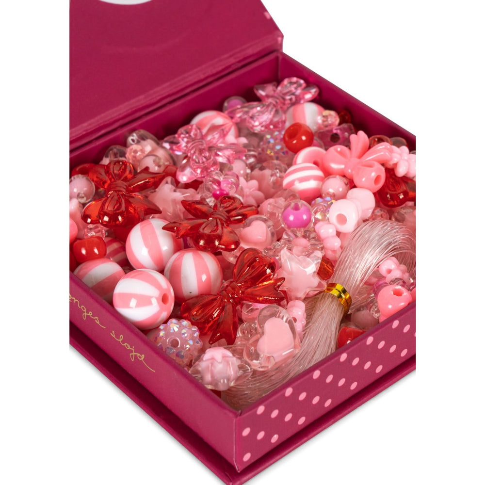 Køb Konges Sløjd Pink Boks med Perler