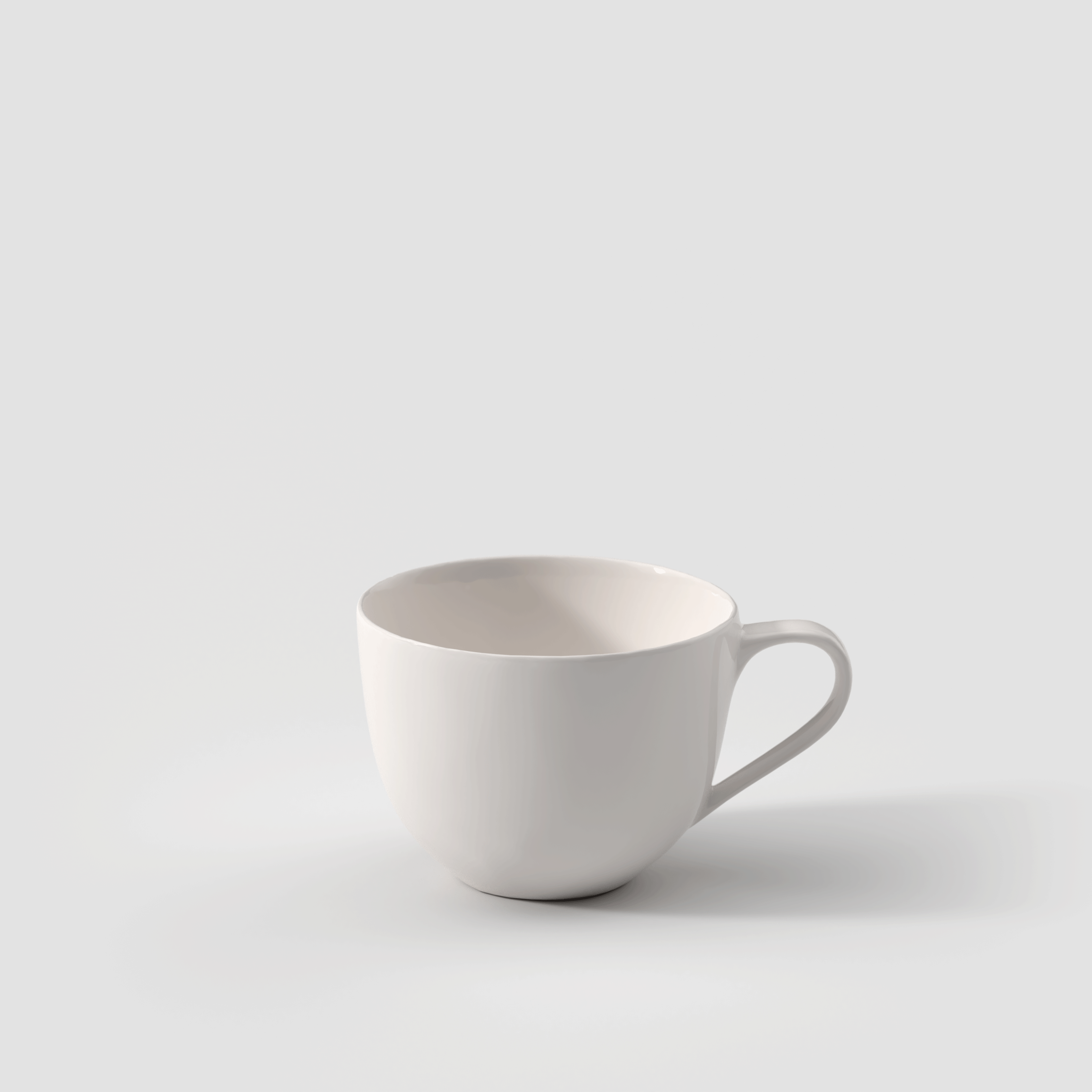 For Me Coffee cup White, 5.5 oz, Premium Porcelain