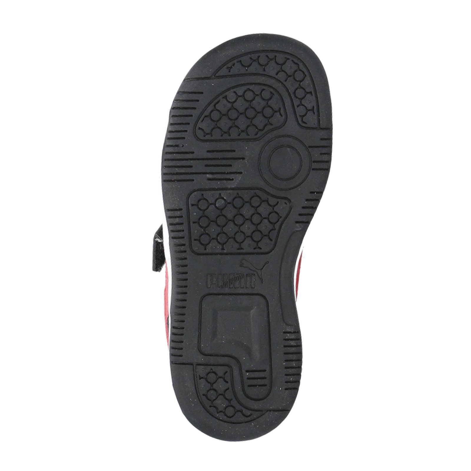 Puma Rebound V6 Lo AC+ Inf  sneakers wit/rood/zwart