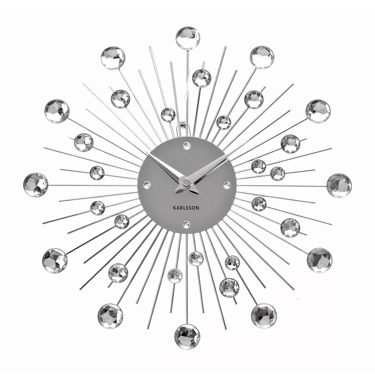 Karlsson Sunburst Crystal Vægur KA4860