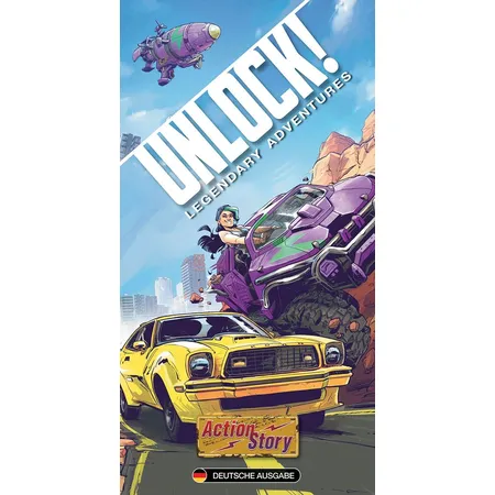 Asmodee Space Cowboys Unlock! Action Story (Einzelszenario)