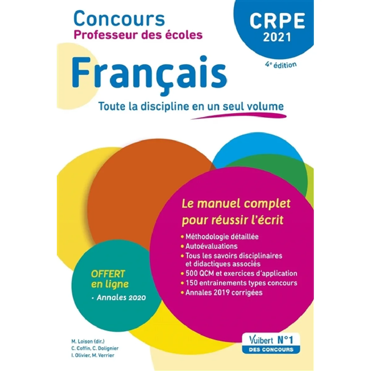 Français, CRPE 2021 : toute la discipline en un seul volume : le manuel complet pour réussir l'écrit · Occasion