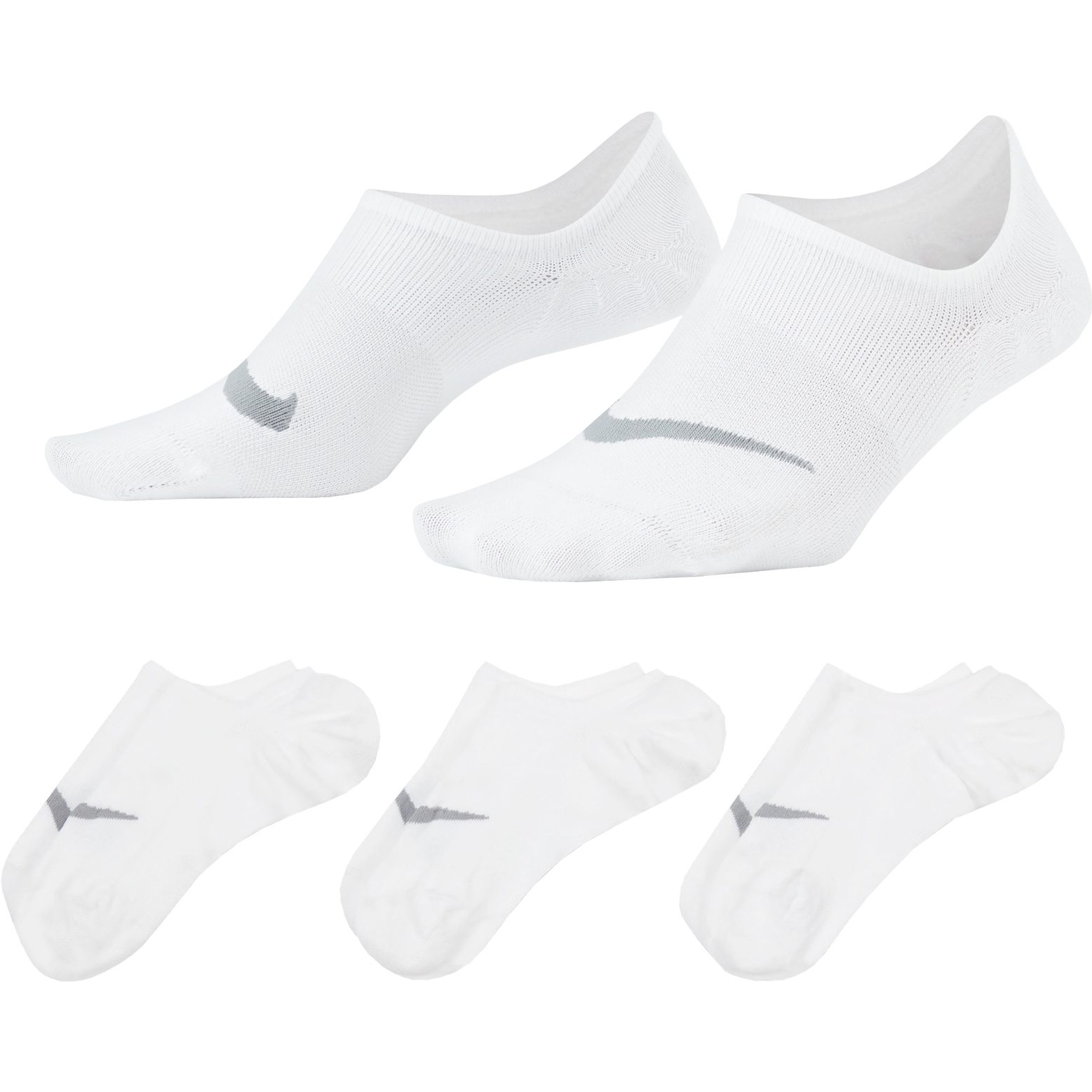 Nike Everyday Plus Lightweight 3 Paar Socken Damen white