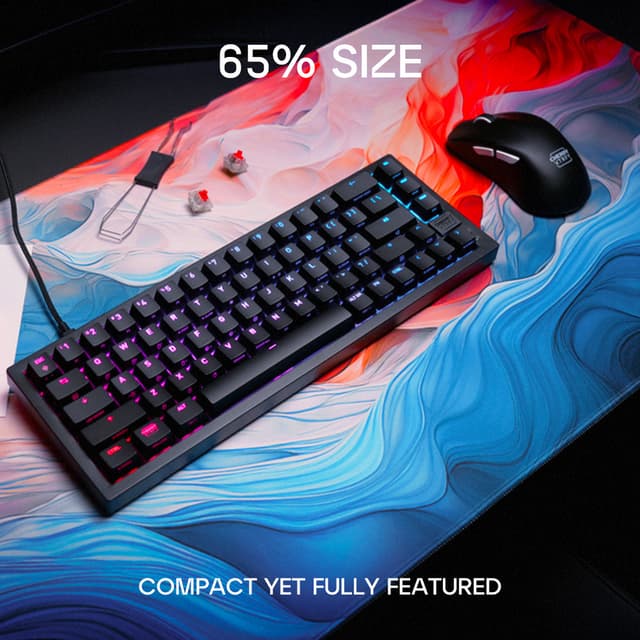 Cherry Xtrfy K5V2 gaming-keyboard (Black)