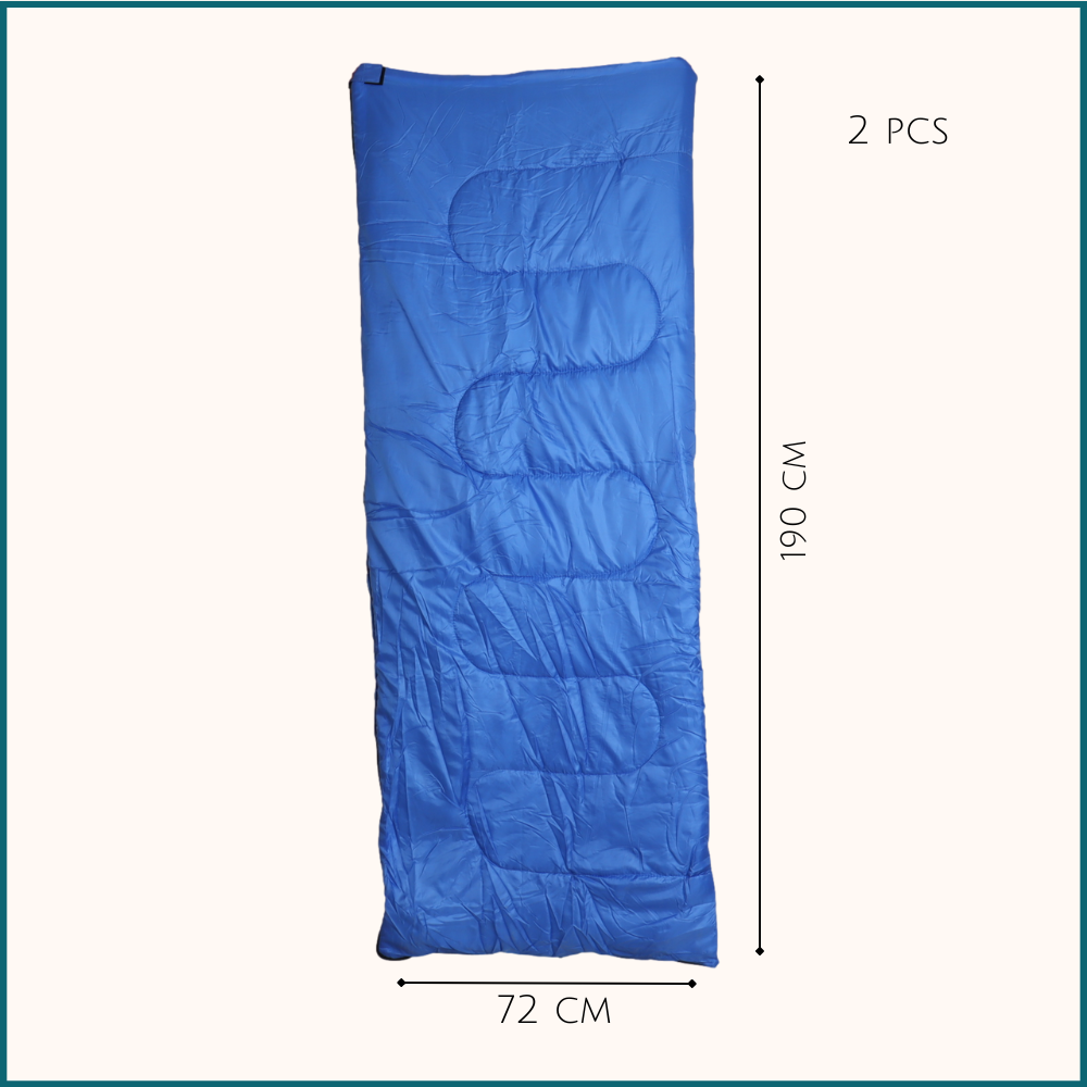HIXA set van 2 slaapzakken - Blue