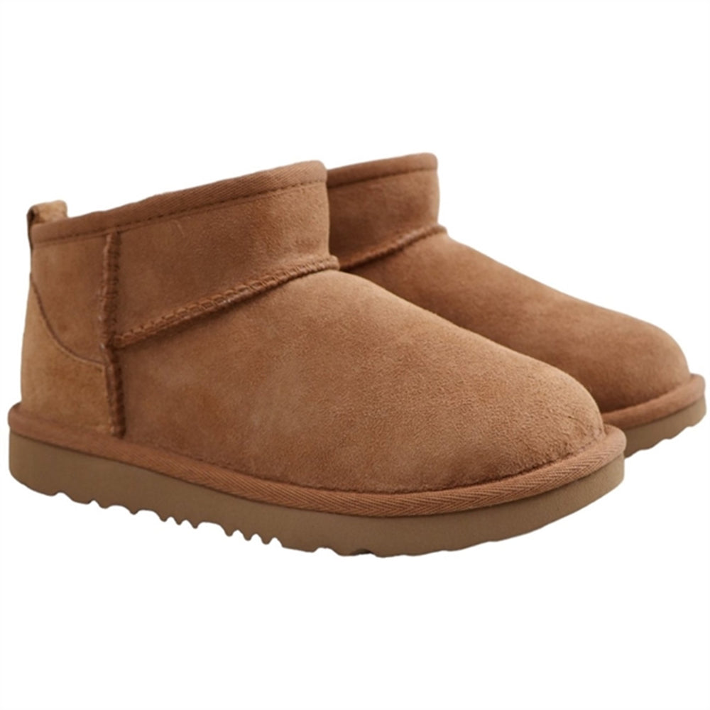 Køb UGG K Classic Ultra Mini Støvler Chestnut