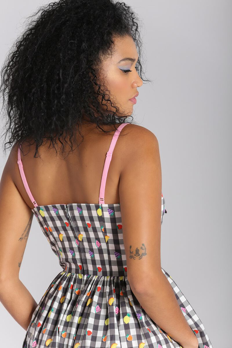Fruitylou Dress | Hell Bunny Robe mi-longue
