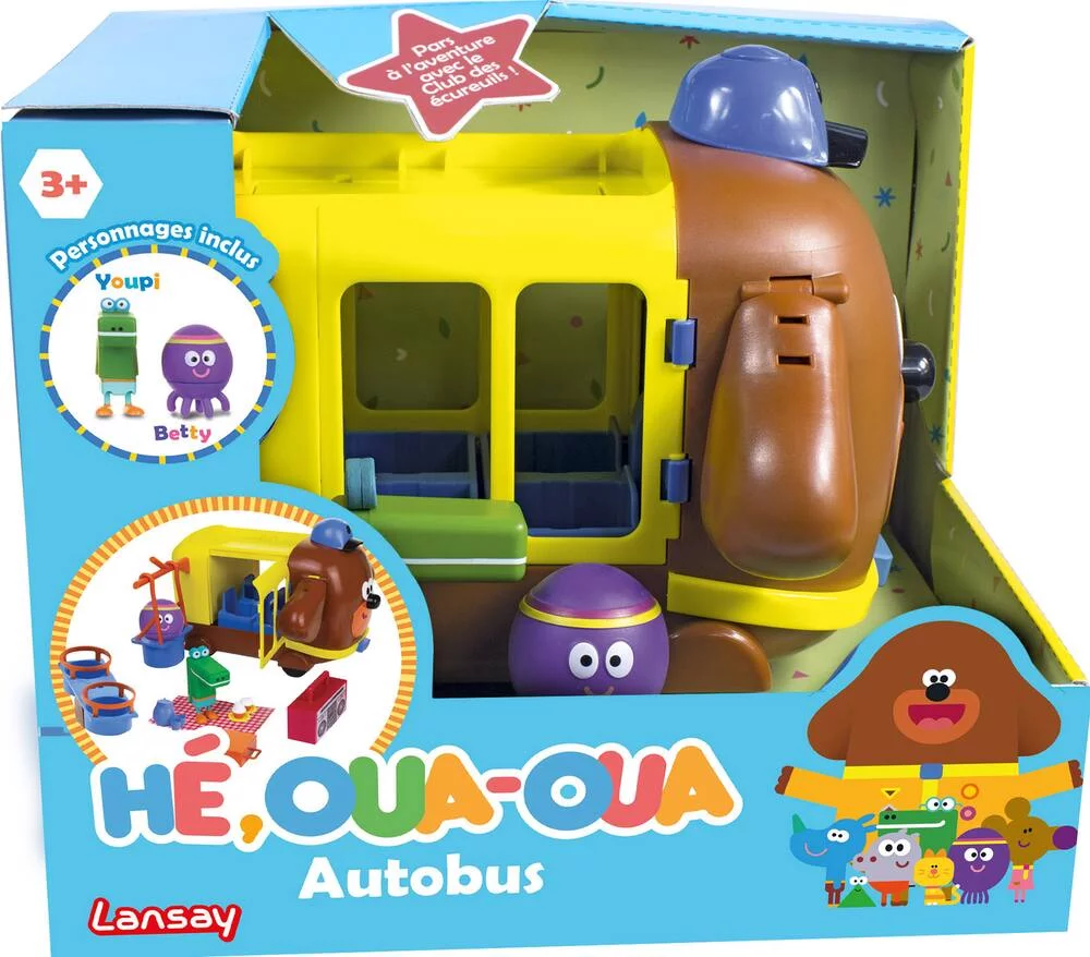 HE OUA-OUA - AUTOBUS PLAYSET