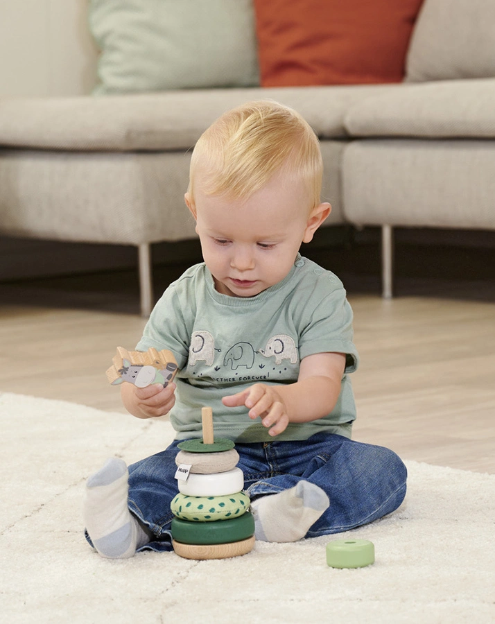 Stapelturm BABY HIPP - ESELCHEN (19cm) 8-teilig