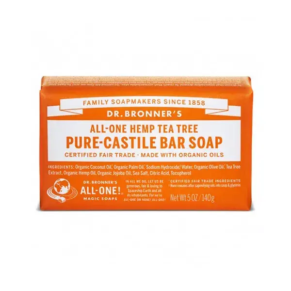 Sabonete Vegetal Puro de Melaleuca Dr. Bronner's 140g