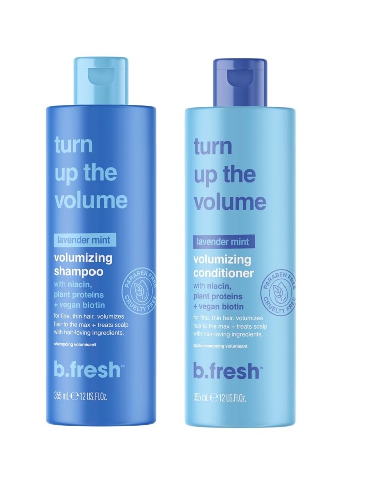 b.fresh - Turn Up The Volume Volumizing Shampoo 355 ml + b.fresh - Turn Up The Volume Volumizing Conditioner 355 ml