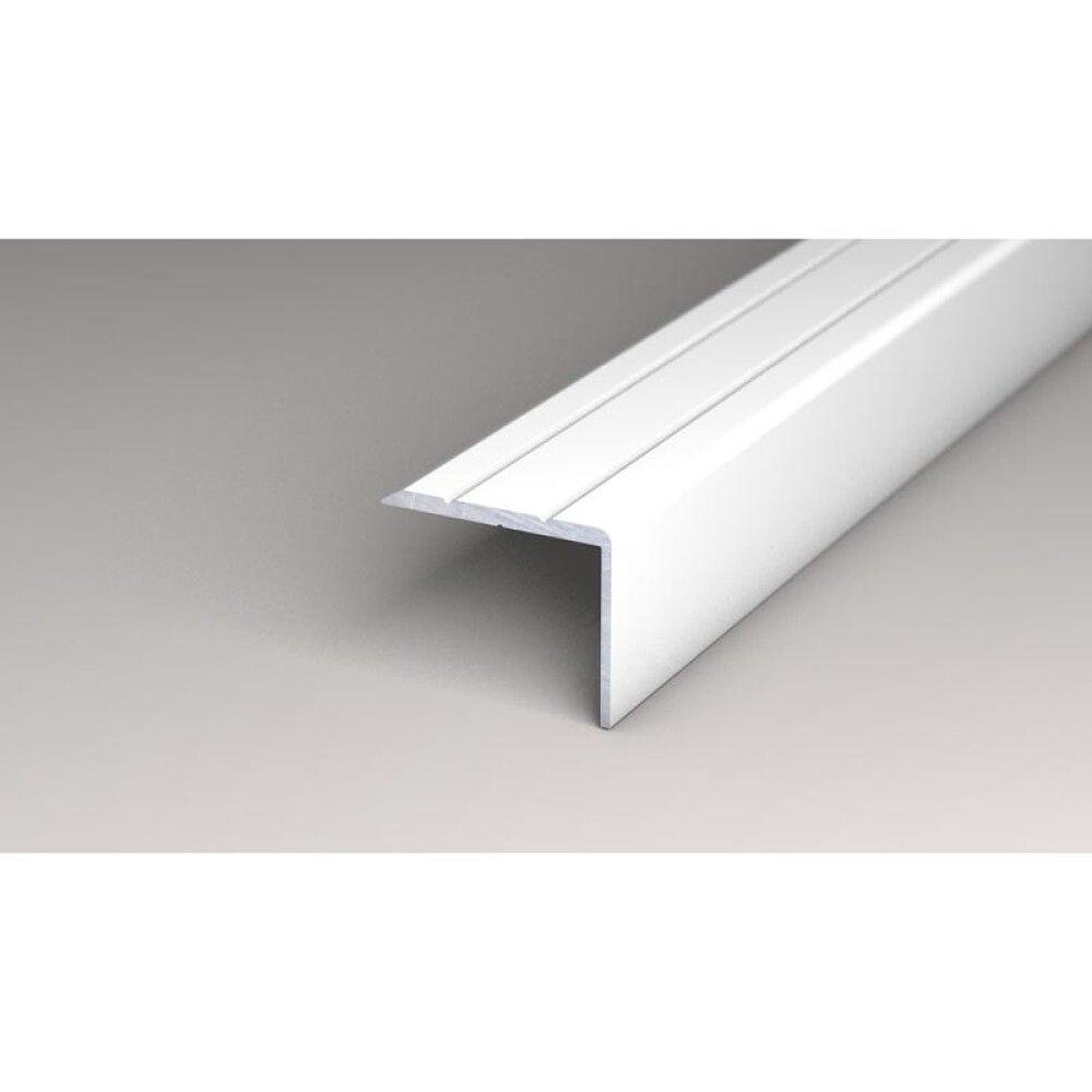 AVSLUTNINGSLIST LOGOCLIC ALUMINIUM1000X25X20MM HVIT