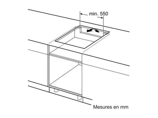 Plaque induction BOSCH, PUJ611BB5E