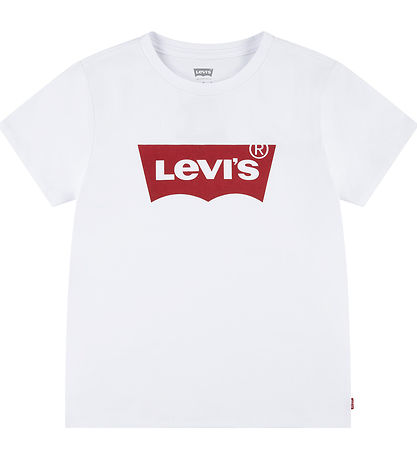 Levis T-Shirt - Weiß/Rot m. Logo
