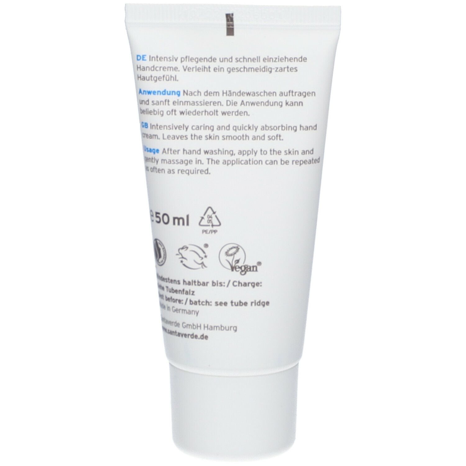 SANTAVERDE Aloe Vera Handcreme