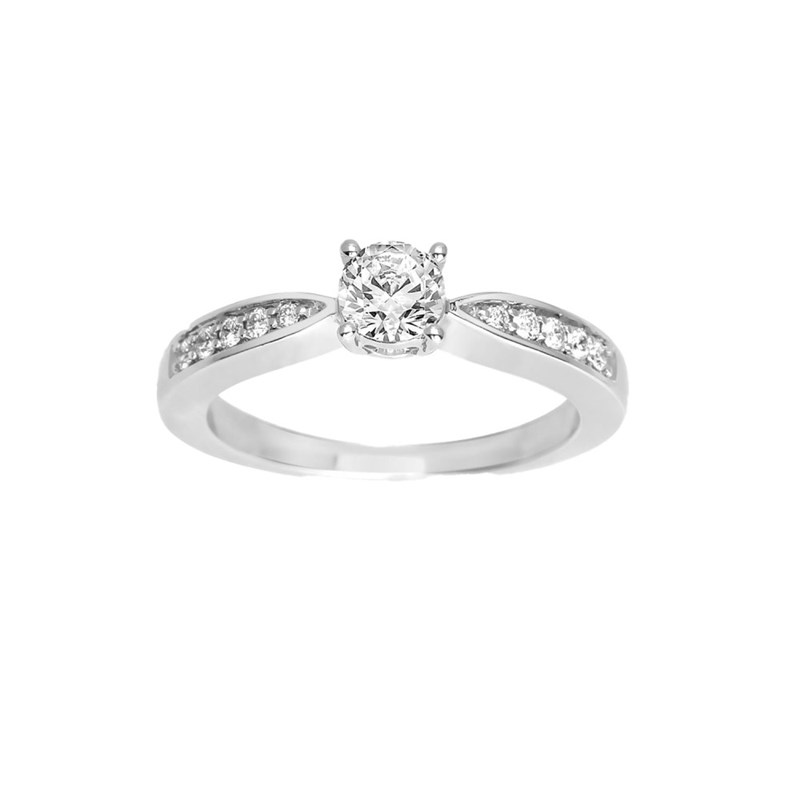 Bague Femme - Oxyde de zirconium - Or 18 Carats