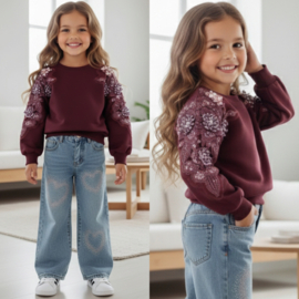 Your shiny sweater - bordeaux