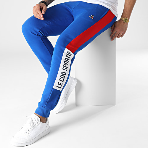 Pantalon Jogging Tricolore 2310417 Bleu