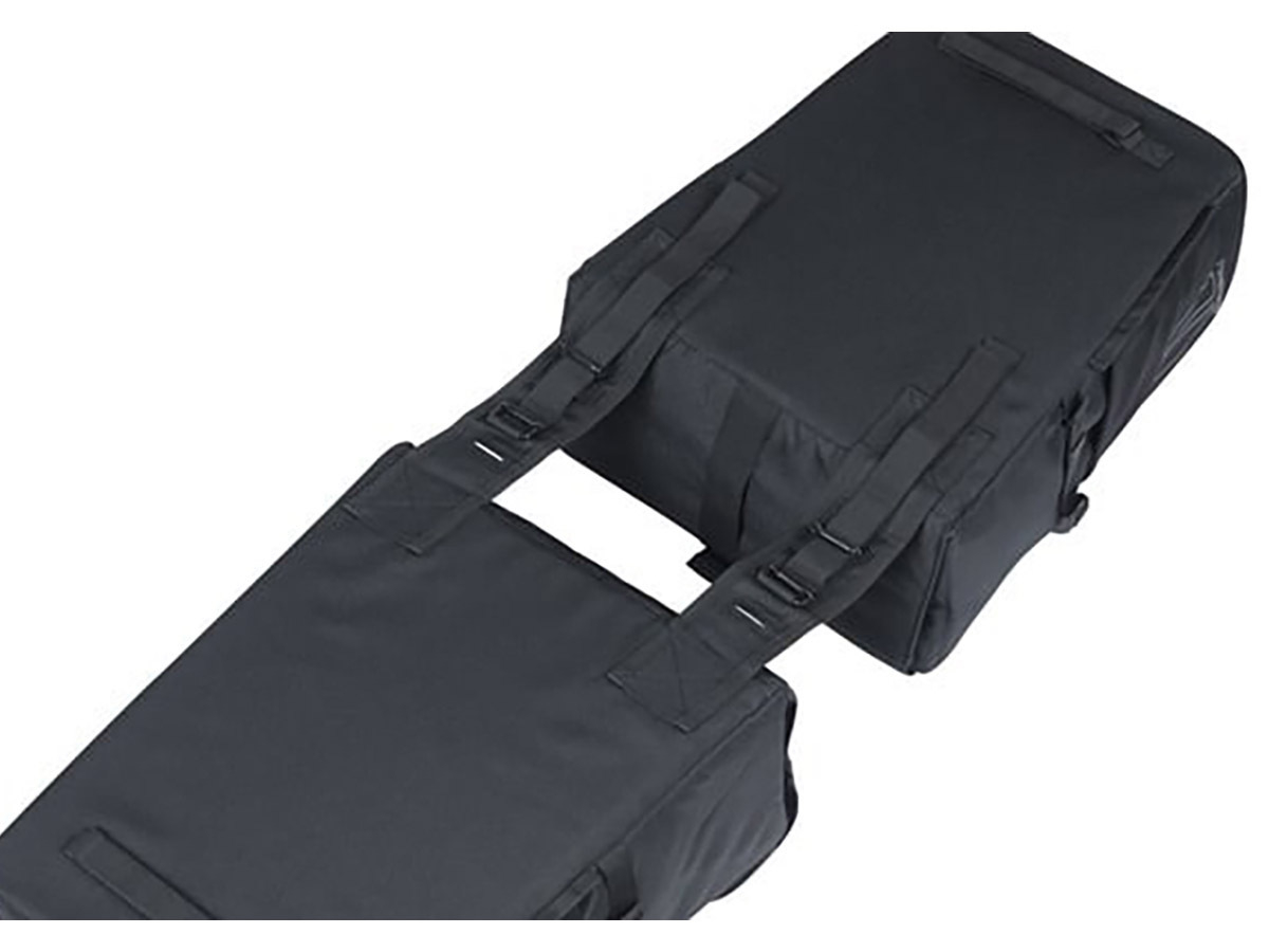 Basil Move dubbele fietstas 30 Liter - Black