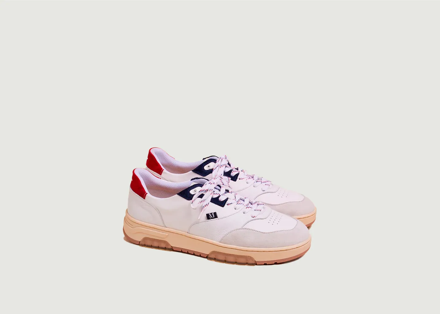 Baskets basses Albert M.Moustache