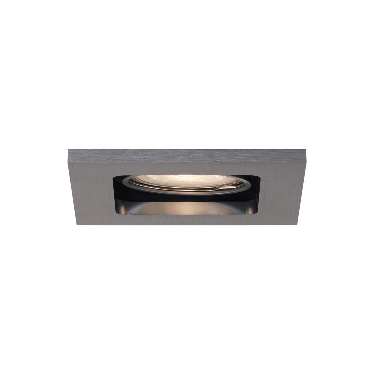 Set van 6 Moderne inbouwspot gunmetal GU10 50mm rond kantelbaar - Qure