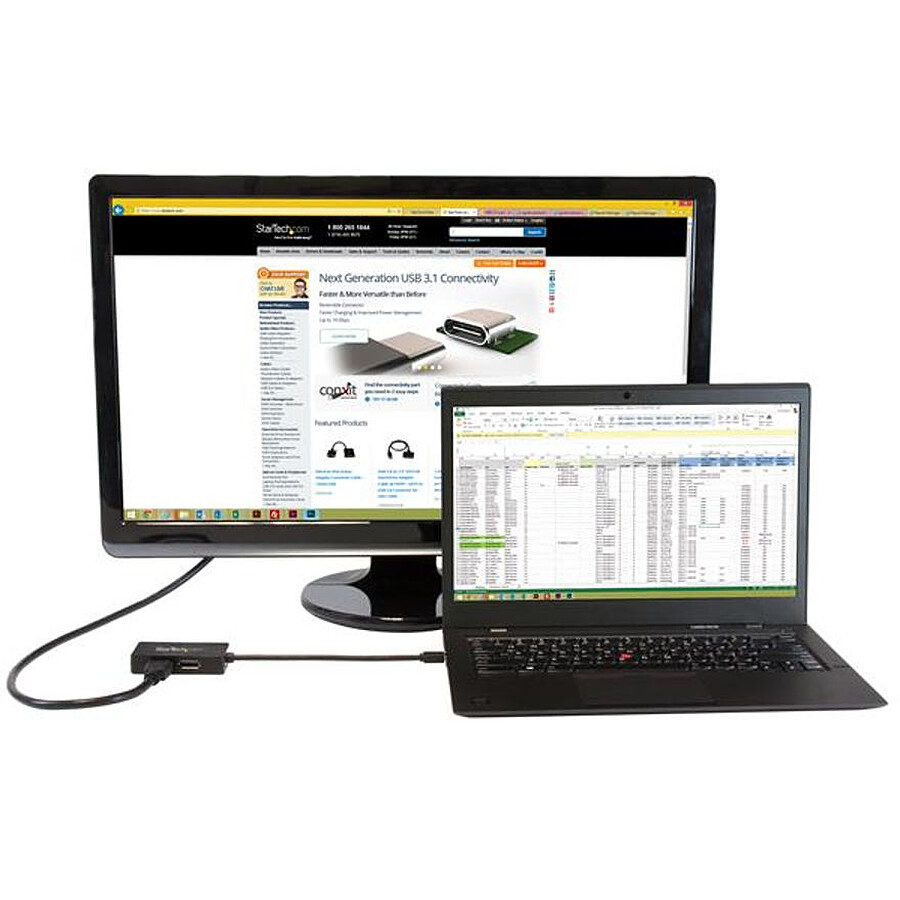 StarTech.com Adaptateur mini DisplayPort vers DVI / DP / HDMI