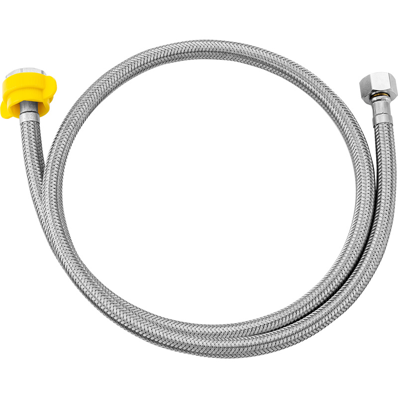 Dynamic Way RVS flexibele aansluitslang 3/8