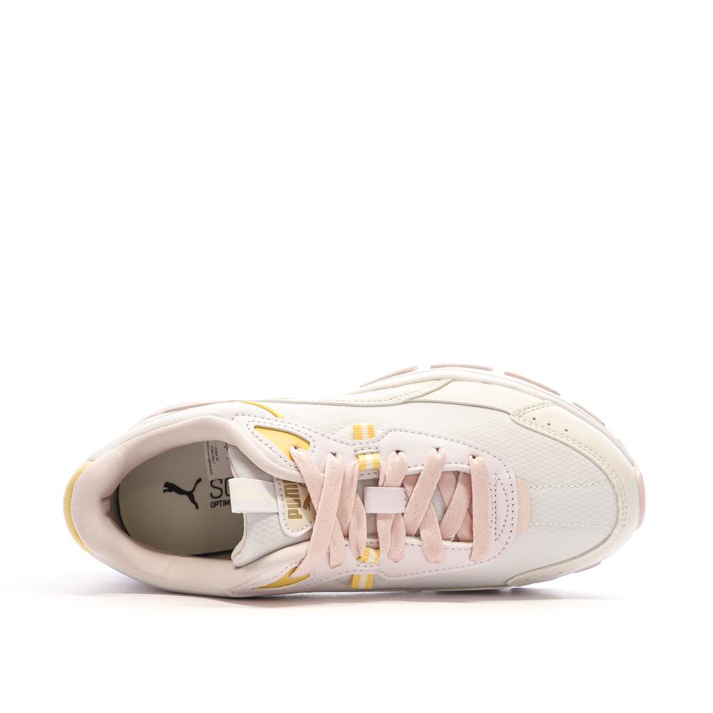 Puma Baskets Roses/Jaune Femme Puma Cassia