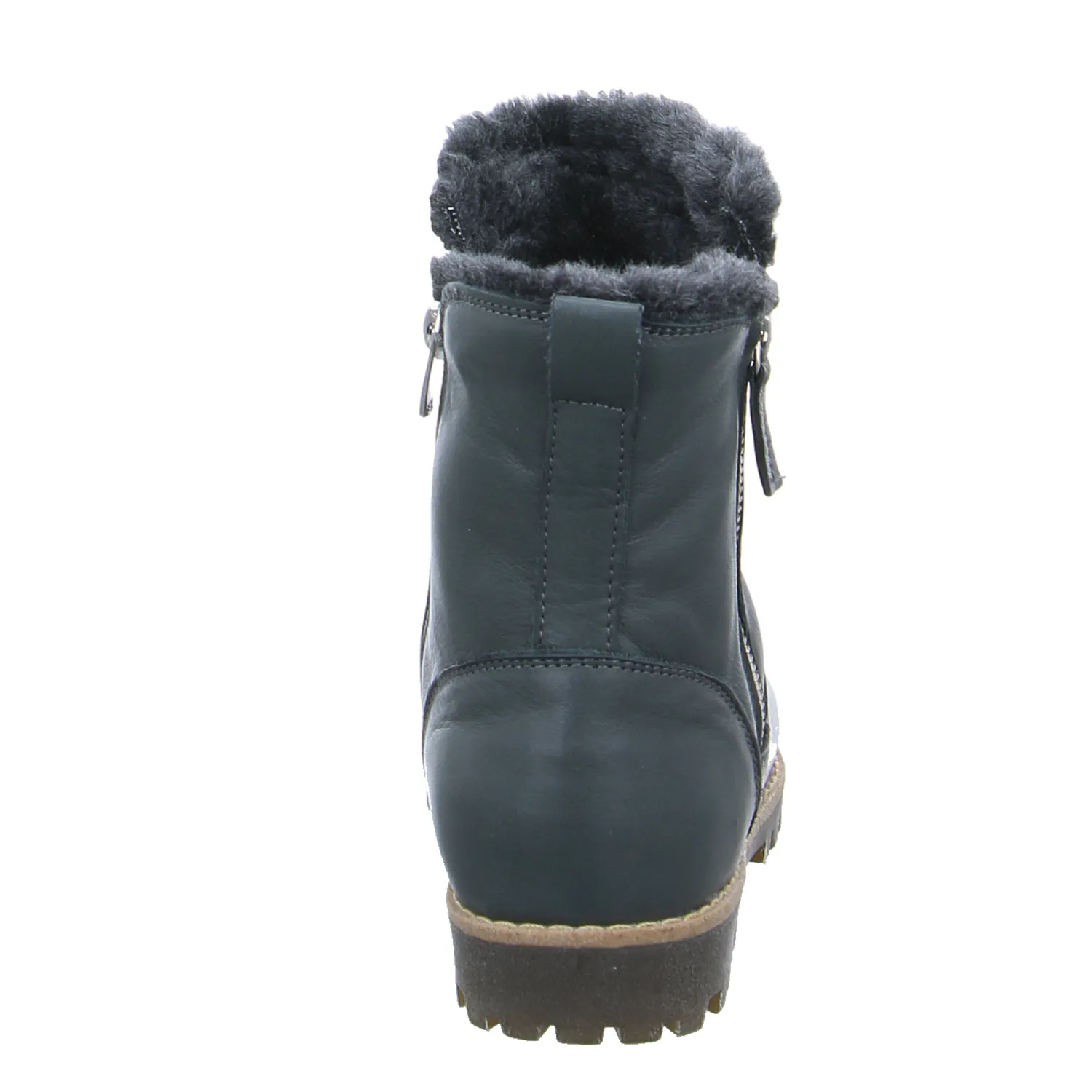 ANDREA CONTI Boot Grau Leder  mit Wechselfussbett
