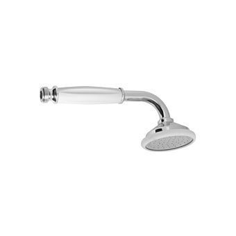 Plieger Charleston handdouche 1 stand Ø7cm in blister chroom/wit