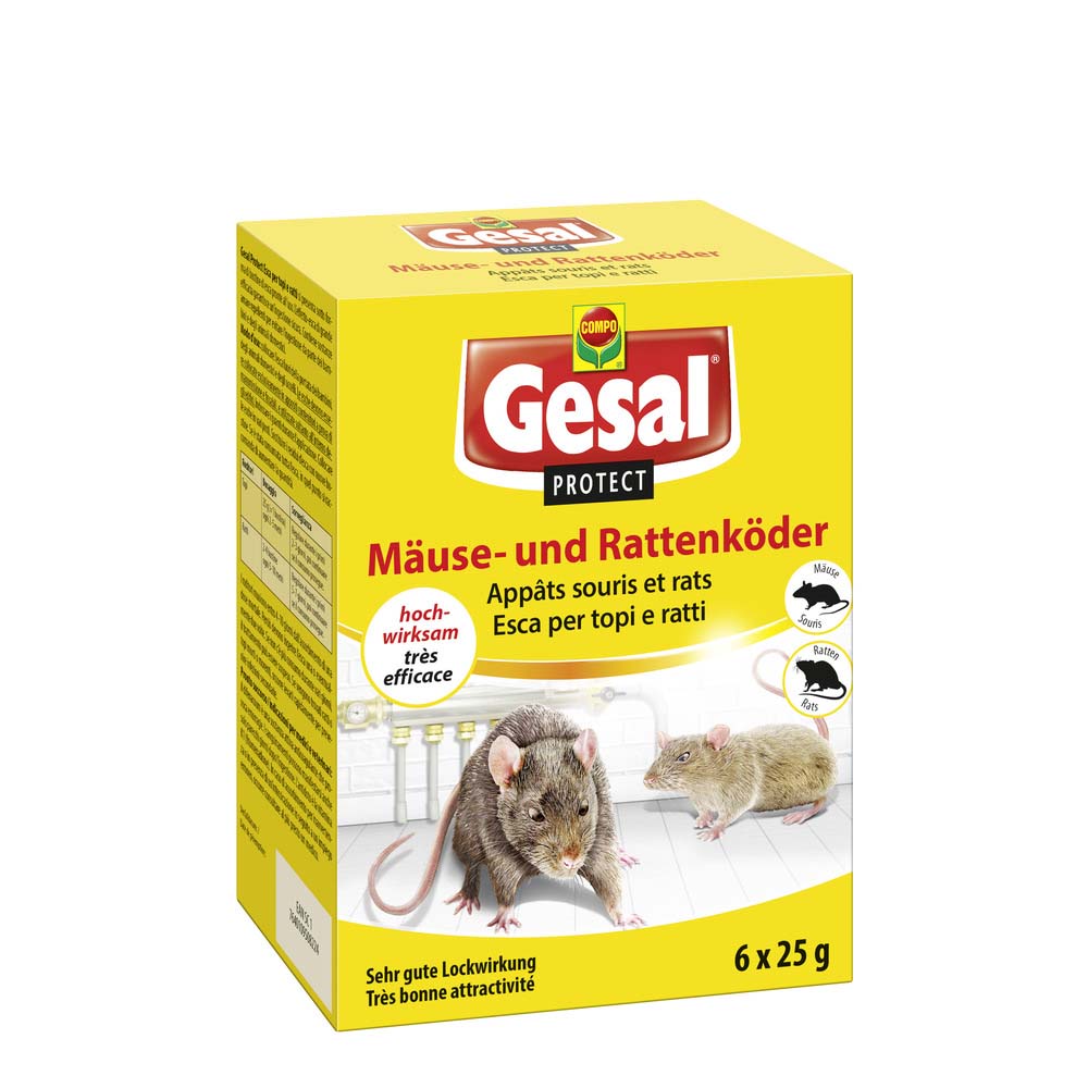 GESAL Mäuse- und Rattenköder 25 g