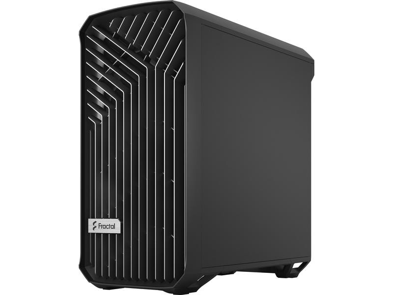 Fractal Design PC-Gehäuse Torrent Compact Solid Schwarz Eleganter, kompakter Mid-Tower