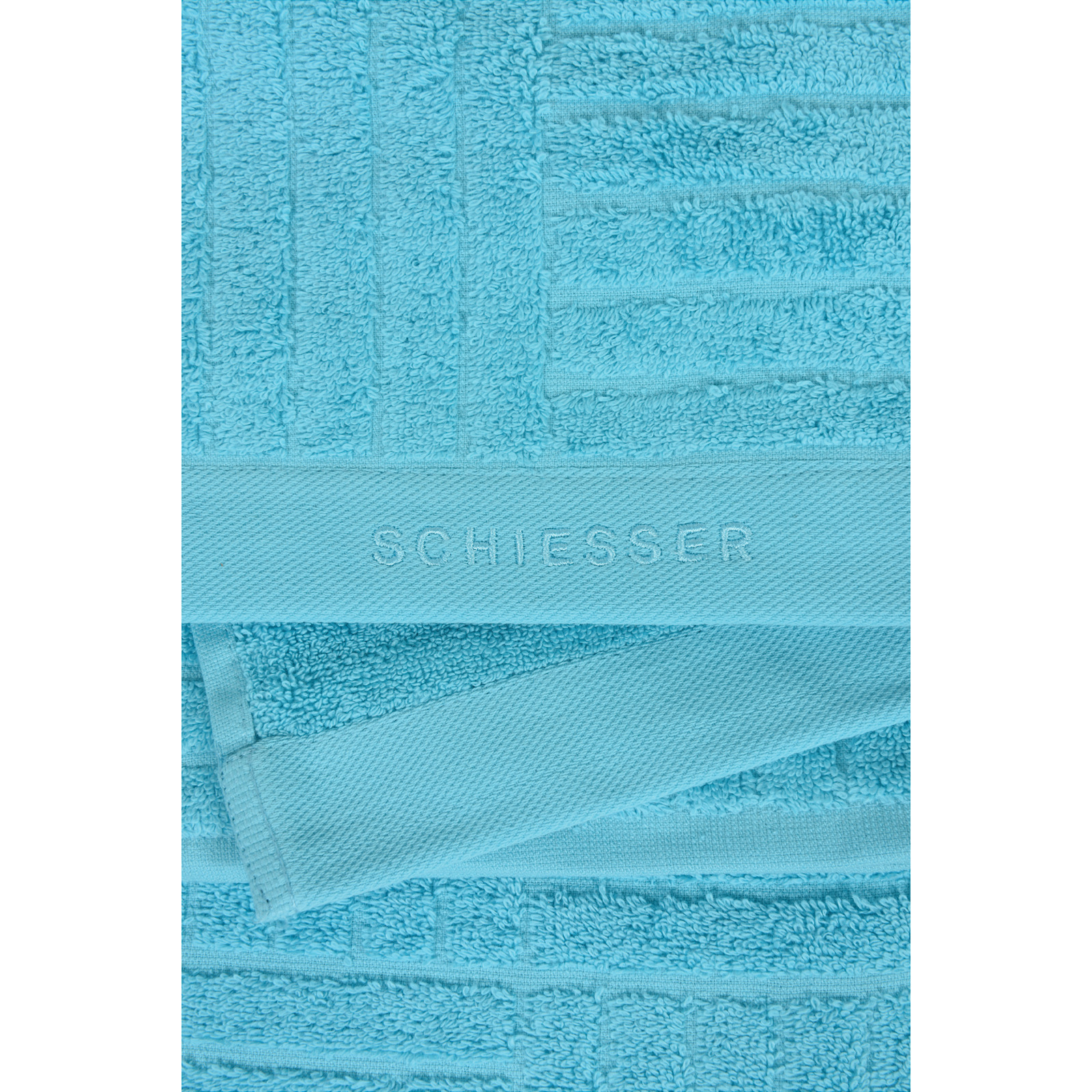 Schiesser Badetuch 70x180cm türkis