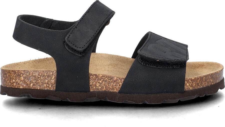 Nelson Kids leren sandalen zwart