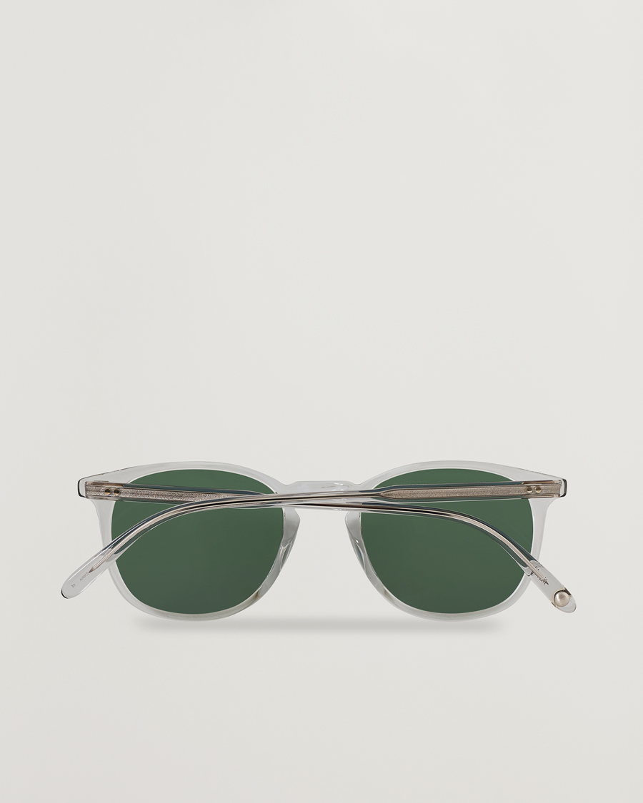 Garrett Leight Kinney 49 Sunglasses Transparent/Green