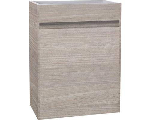 Wastafelmeubel Verschil HURA L BxHxD 39,5 x 52 cm x 21,5 cm Frontkleur eiken