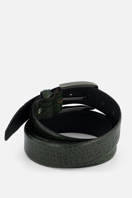 Ziengs Riem Croco groen
