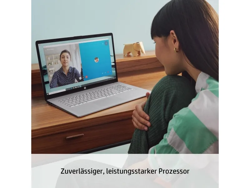 [OUTLET] - HP 17-cn0074ng Notebook 43,9cm (17,3 Zoll) (Intel® Core™ i7-1165G7, 8GB RAM, 512GB SSD, Win11) DE keybaord