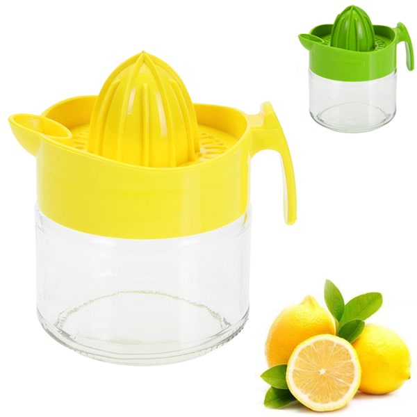 Presse citron avec réservoir