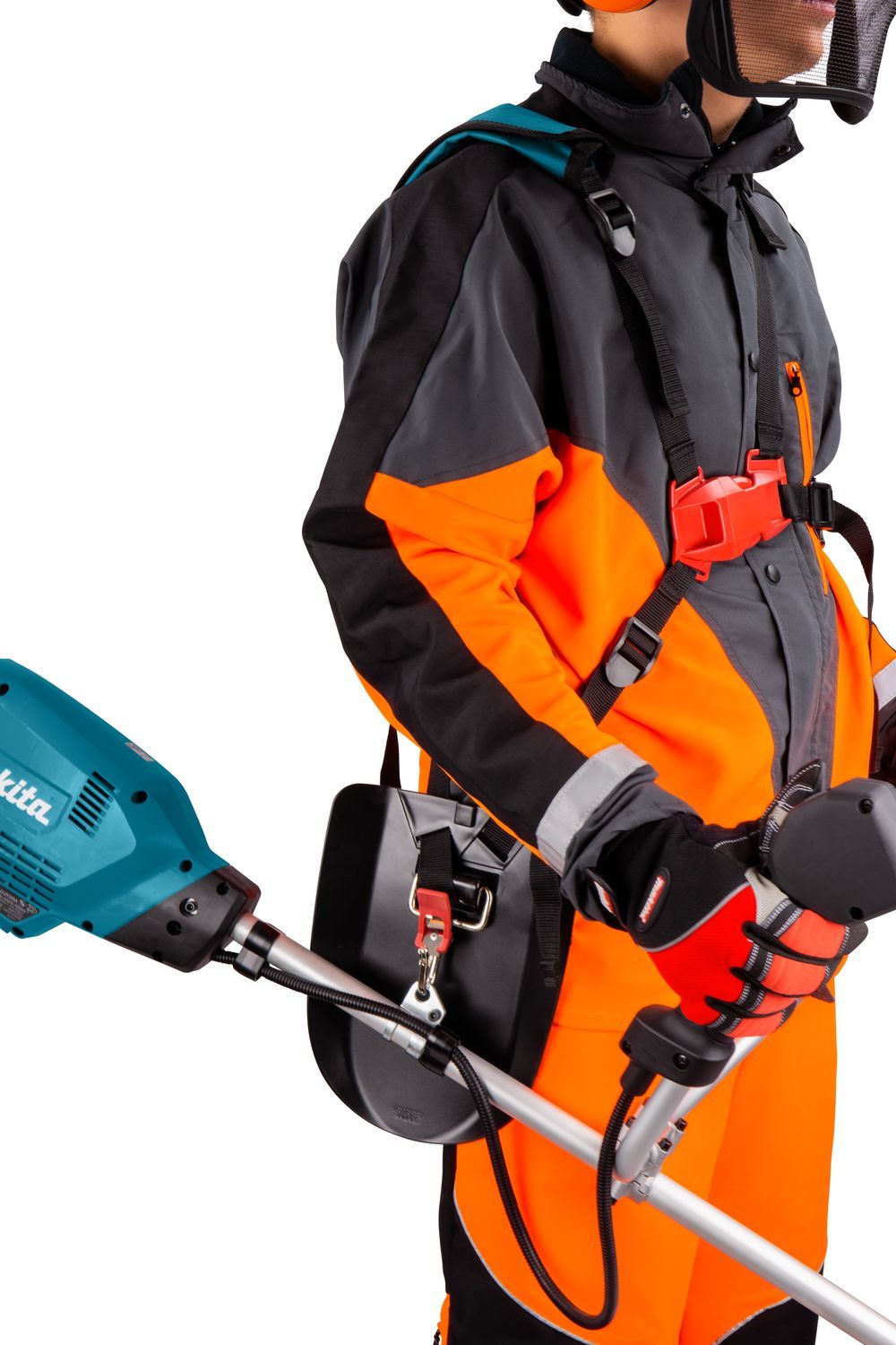 Makita DUR369AZ Accu Bosmaaier U-greep 2x18V Basic Body