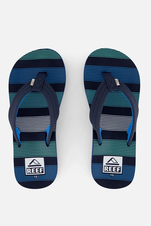 Reef Aquifer Palm Slippers blauw Synthetisch