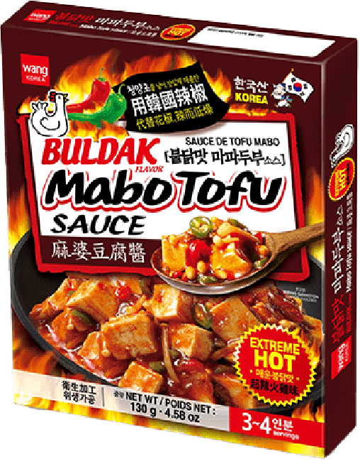 Wang Mabo Tofu Saus Extreem Pittig 130g