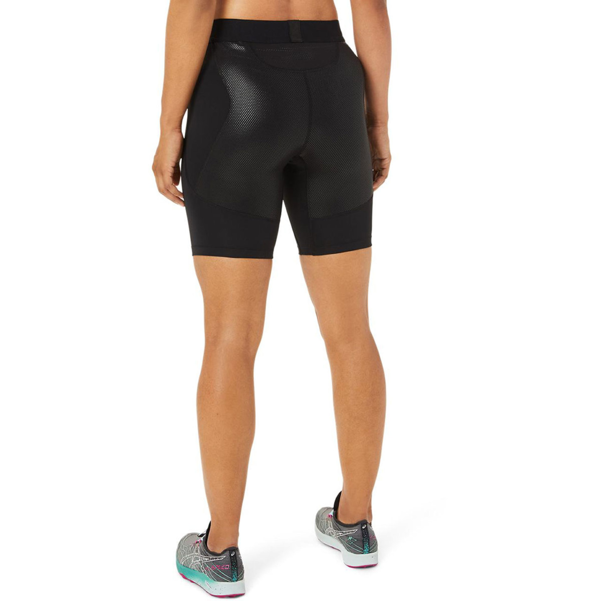 ASICS Fujitrail Sprinter Hardloopbroek Kort Zwart Dames