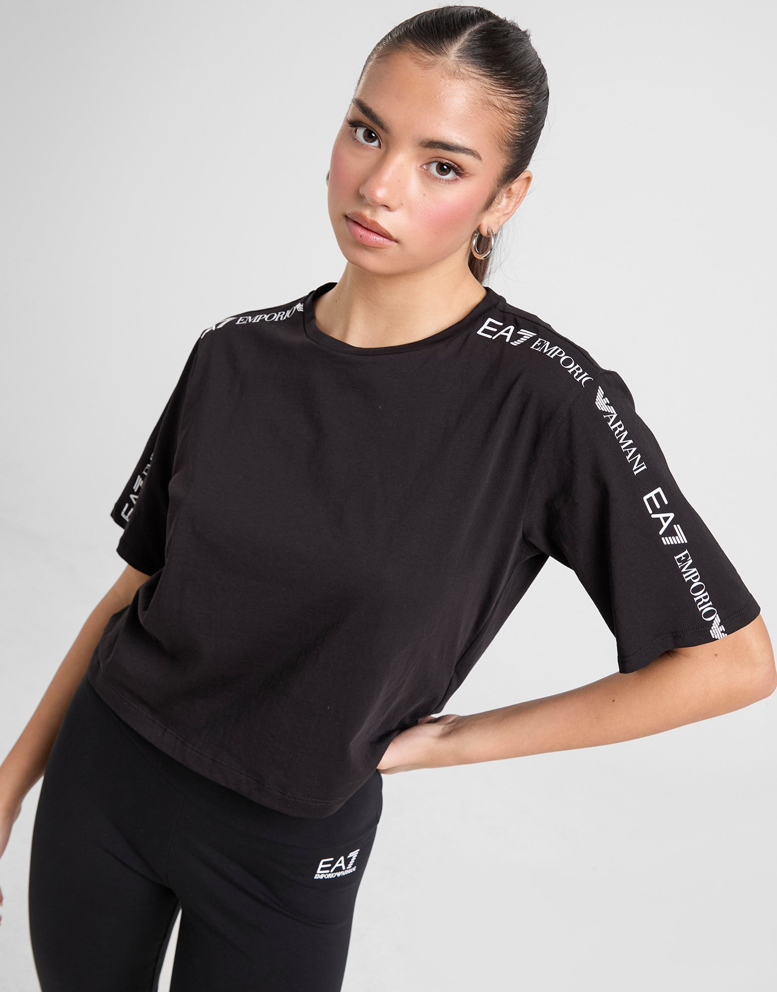 Emporio Armani EA7 T-shirt court Logo Femme