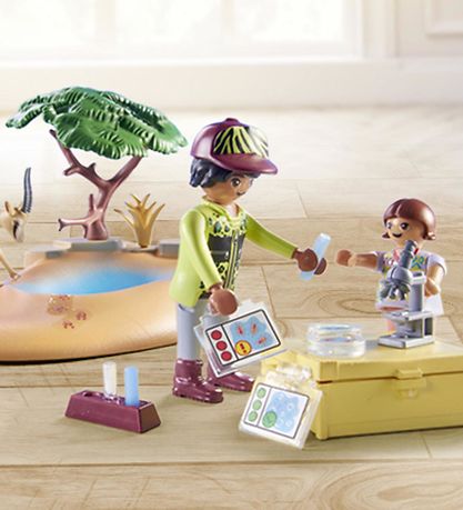 Playmobil Wiltopia - Smuttur Til Vandhullet - 35 Teile - 71294
