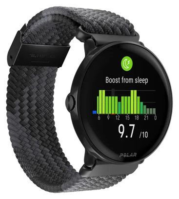 Montre GPS Polar Ignite 3 Noir avec Bracelet en Fibres Tressées
