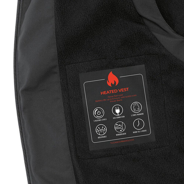 Tucano Urbano - Gilet Topwarm Noir