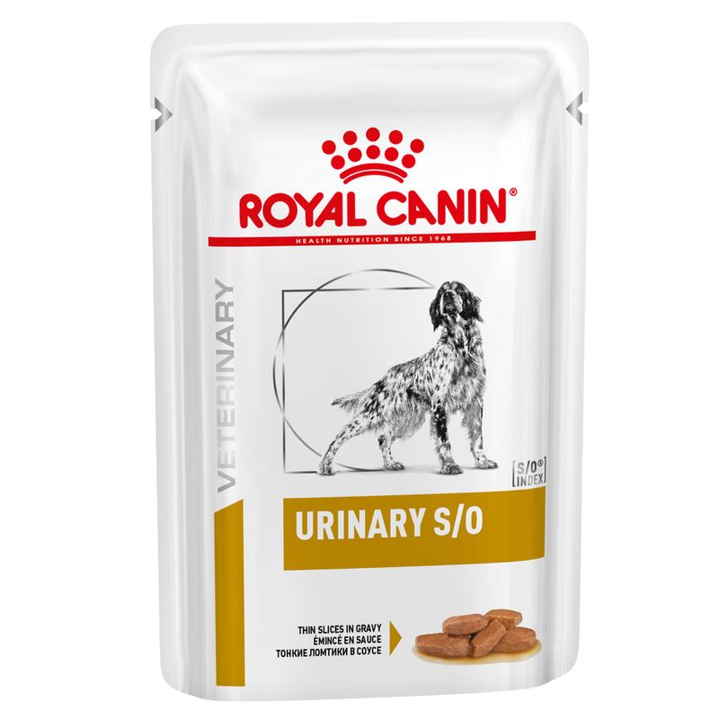 Royal Canin Veterinary Canine Urinary S/O en sauce