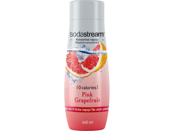 Sirup for kullsyreholdige drikker SodaStream, Pink Grapefruit, 440 ml